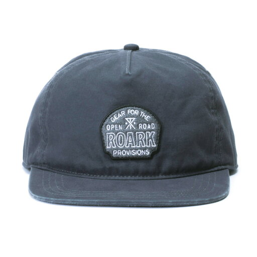 ROARK REVIVAL ロアーク リバイバル : ネームワッペン コットンキャップ Desert Gray ROARK REVIVAL ロアーク リバイバル : ネームワッペン コットンキャップ Desert Gray