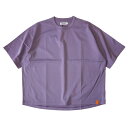 TIGHTBOOTH PRODUCTION タイトブースプロダクション : 半袖プレーンTシャツ PURPLE