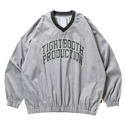 TIGHTBOOTH PRODUCTION タイトブースプロダクション : シアサッカー ウインドシャツ GRAY TIGHTBOOTH PRODUCTION タイトブースプロダクション : シアサッカー ウインドシャツ GRAY
