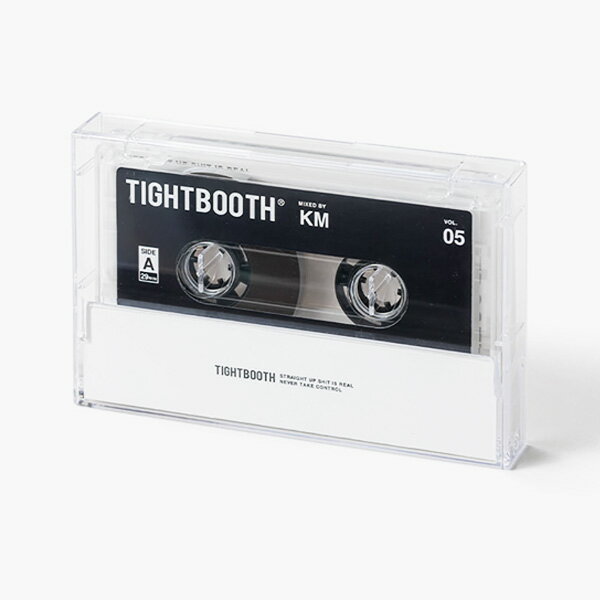 TIGHTBOOTH PRODUCTION タイトブースプロダクション × KM : MIXテープ WHITE