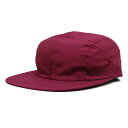 TIGHTBOOTH PRODUCTION タイトブースプロダクション : ロゴ キャンプキャップ BURGUNDY