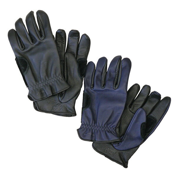 Rakuten - UNCROWD アンクラウド : レザーグローブ Black,Navy