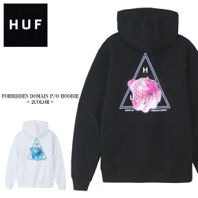 HUF ハフ パーカー プルオーバー フーディー hoodieトライアングル トレーナー スウェット 大きい サイズ メンズ スケーター ファッション 大人っぽい ストリート S M L XL FORBIDDEN DOMAIN P/O HOODIE ZOZO TOWN zozotown ゾゾタウン 暖かい ストリート bts jdh