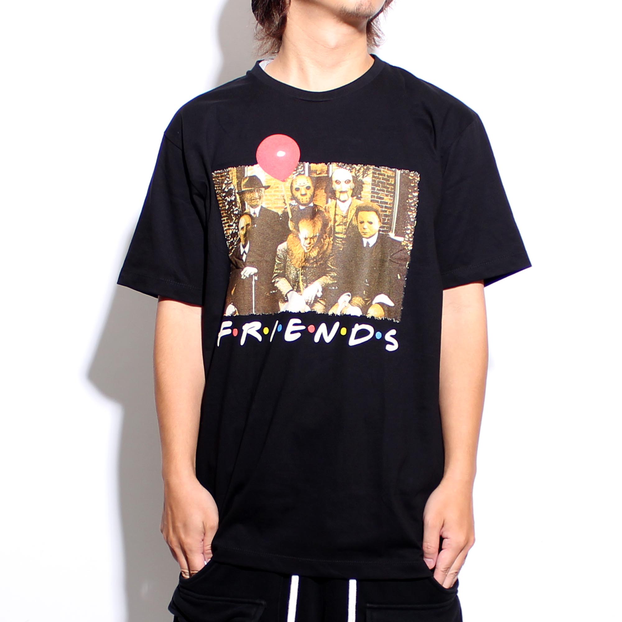メンズtシャツ 半袖 ブランド アーティストtシャツ ホラー映画 キャラ S M L XL XXL 黒T 白T 大きいサイズ 綿100 海外買付 Jack’n da Box ジャッキンダボックス 横浜ブランド横濱 zozotown ゾゾタウン 10代 20代 30代 40代 50代 おしゃれ 男性衣料品 男女兼用 ユニセックス 3