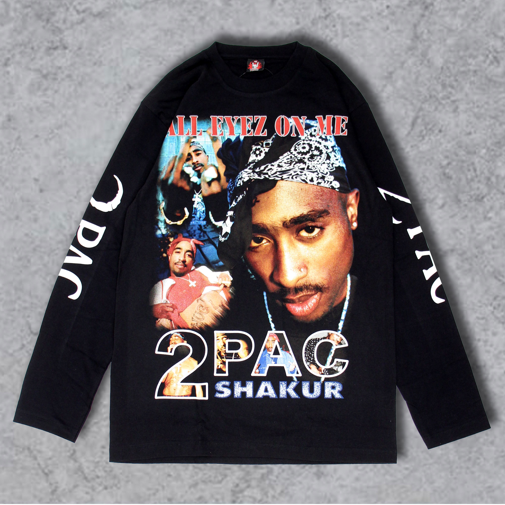 【 別注 長袖 】メンズ ロンT ブランド ラップT アーティストT インポートTシャツ Jack'n da Box ジャッキンダボックス バンT M~2XL 大きいサイズ ペアー 男女兼用 ユニセックス モデル zozo town ゾゾタウン 黒T ブラック セレブ 20代 30代 40代 50代 60代 流行ってる 厚手