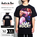 メンズ アーティスト Tシャツ 半袖 海外買付 セレブ着用 ASAP ROCKY ジャスティンビーバー ストリートファッション スケート ファッション M L XL ブラック 黒 zozotown ゾゾタウン