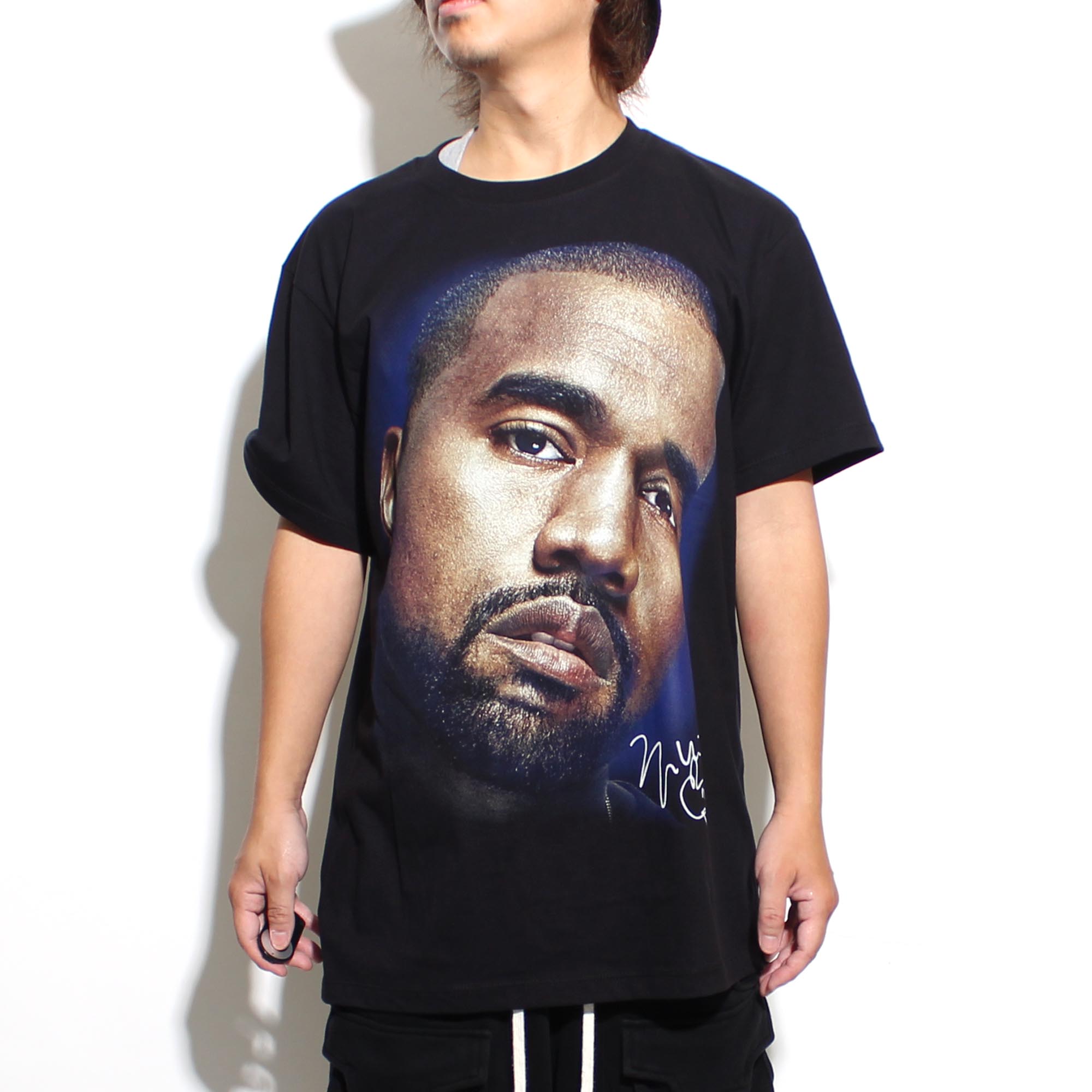 KANYE WEST / Tシャツ/XL/コットン/BLU 楽天市場】Kanye West（サイズ（S/M/L）L）（Tシャツ・カットソー