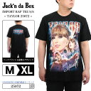 メンズ tシャツ ラップ アーティスト 海外物 TYLOR SWIFT テイラー スウィフト ストリートファッション 古着ファッション ジャッキンダボックス zozo town ゾゾタウン M L XL 綿100