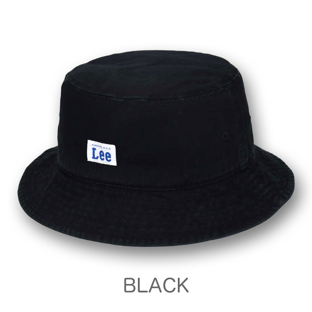 LEE リー バケットハット コットン LEE BUCKET COTTON TWILL 黒 白 紺 ベージュ 帽子 男女兼用 メンズ レディース 通年モデル 春 夏 秋 冬 ONE SIZE 約58cm ストリート スケート ダンス 衣装 ペアルック 散歩用 フェス キャンプ アウトドア ZOZOTOWN zozo town ゾゾタウン 3