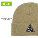 HUF ハフ HUF ESSENTIALS TT BEANIE OLIVE オリーブ ハフ ボックスロゴ ニット帽 帽子 ビーニー ワッチ ショートビーニー ス...