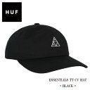 ハフ 帽子 レディース HUF ハフ ESSENTIALS TT CV HAT ハフ トリプルトライアングル 6パネル キャップ ローキャップ 定番 SUP スケート ストリート 帽子 メンズ レディース 男女兼用 ポロキャップ