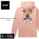 HUF ハフ パーカー プルオーバー EMBER ROSE CLASSIC H PO HOODIE POPPY 薔薇 ROSE ローズ トレーナー スウェット 大きいサイズ アメリカンサイズ 新作 メンズ スケーター ファッション ストリート XS S M L XL 2XL お洒落 アメリカ ブランド 厚手 生地厚 クリスマス