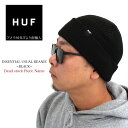 【送料無料 365日 即日発送】HUF ハフ ニット帽 帽子 男女兼用 スケボー ストリート プレゼント 男 女 フリーサイズ 人気 雑誌掲載 USUAL HU...