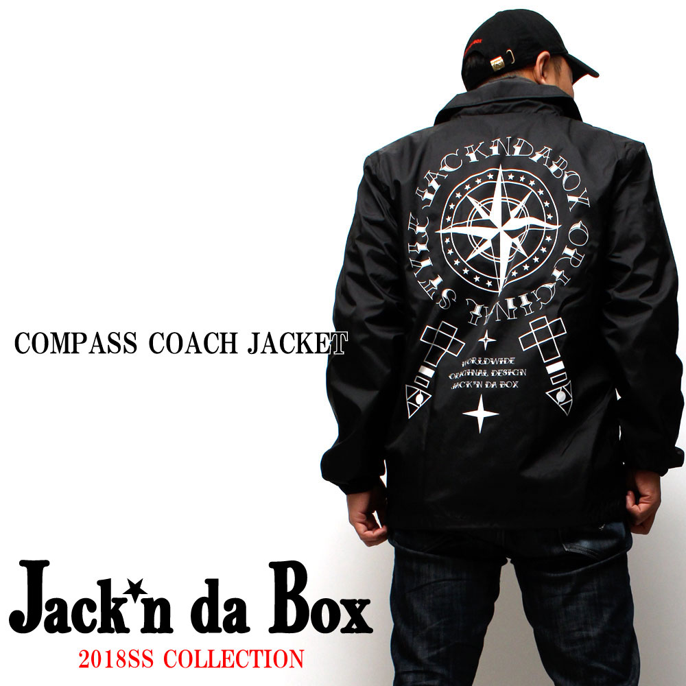 㥱å  jackndabox JB COMPASS COACH S M L XL BLACK  ȥ꡼   Υܡ ܡ եå ˽ ѥ ǥ ֥  ǽ ǥ ZOZO TOWN ZOZOTOWN ή ʥ󥸥㥱å  饤ȥ㥱å