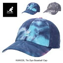 KANGOL カンゴール キャップ KANGOL TIEDYE BASEBALL CAP タイダイ 染物 カンゴルー 帽子 メンズ レディース M L DENIM ストリート RUNDMC カンガルーマーク 限定デザイン ストリート ファッション ダンス スケート ブレイクダンス HIPHOP ZOZOTOWN zozo town ゾゾタウン