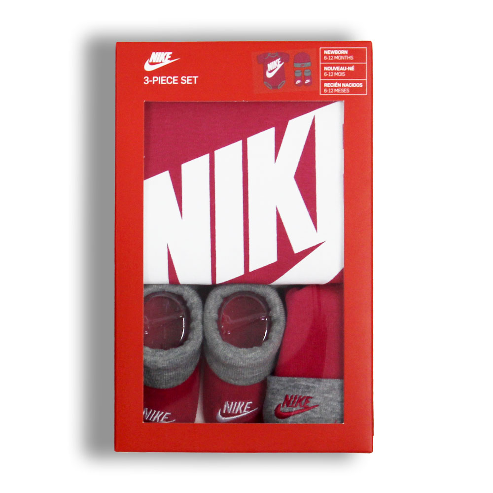 出産祝い ナイキ ベイビー 6-12ヶ月 NIKE BABY 0-6 NHN FUTURA LOGO ニット帽 靴下 セット 子供 お祝い アメリカ買付 0ヶ月 1ヶ月 2ヶ月 3ヶ月 4ヶ月 5ヶ月 6ヶ月 7ヶ月 8ヶ月 9ヶ月 10ヶ月 11ヶ月 12ヶ月 男の子 女の子 赤ちゃん 幼児 birthday お食い初め プレゼント