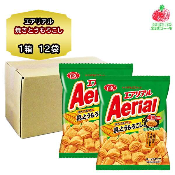 ヤマザキビスケット エアリアル 焼きとうもろこし 味 65g × 12袋入り 1箱 スナック菓子 詰め合わせ コーンスナック 菓子 とうきび 味 醤油 たれ ス...