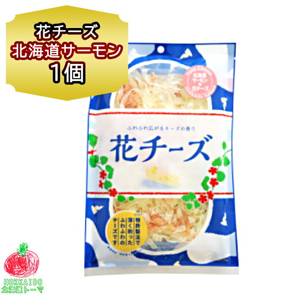 花チーズ おつまみ チーズ サーモン 珍味 北海道サーモン ＆ 花チーズ 60g 1個 珍味 おつまみ チーズ チェダー 小袋 花チーズ 扇屋食品 チーズ ふりかけ サーモン 入 お土産 お取り寄せ 北海道 おつまみ 父の日