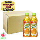 オレンジジュース ペットボトル サンガリア つぶつぶオレンジ 500ml 1箱 24本入り オレンジ 粒入り 飲料 箱買い まとめ買い 買い置き ギフト 贈り物 送料無料 のし対応 お中元 お遣い物 お土産