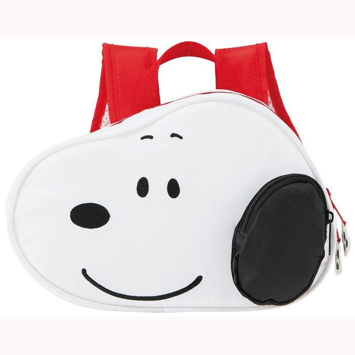 Rakuten - スヌーピー SNOOPYPEANUTSこども用ダイカット保冷ランチリュック スケーター ポリエステル
