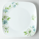 コレールフェアリーフローラ スクエア大皿 J2213-FFA 耐熱ガラスCORELLE