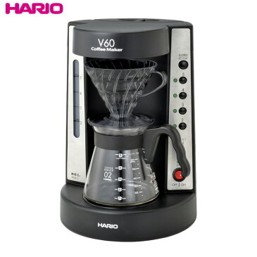 HARIO（ハリオ）NEW V60珈琲王コーヒーメーカー 実用容量750ml/2〜5杯用 ドリッパーの色：透明ブラック