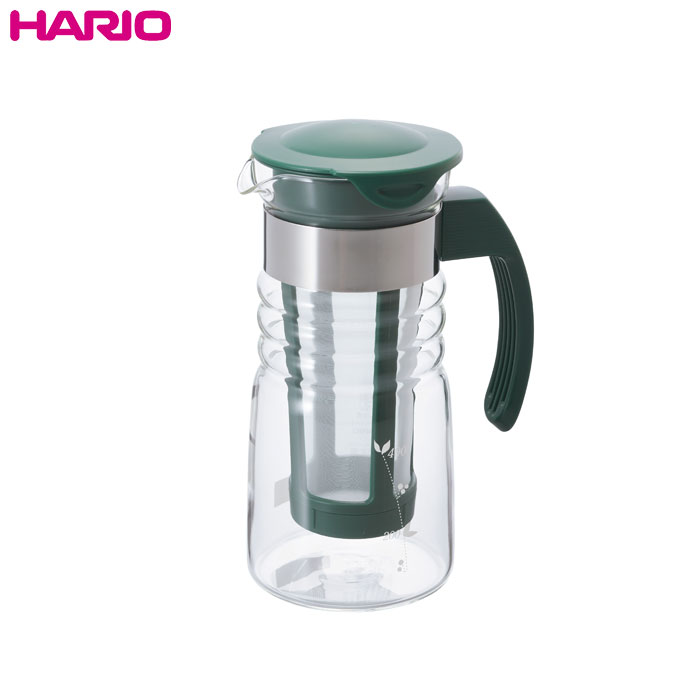 ハリオ HARIOかご網付き水出し茶ポット ミニ 実用容量700ml耐熱ガラス