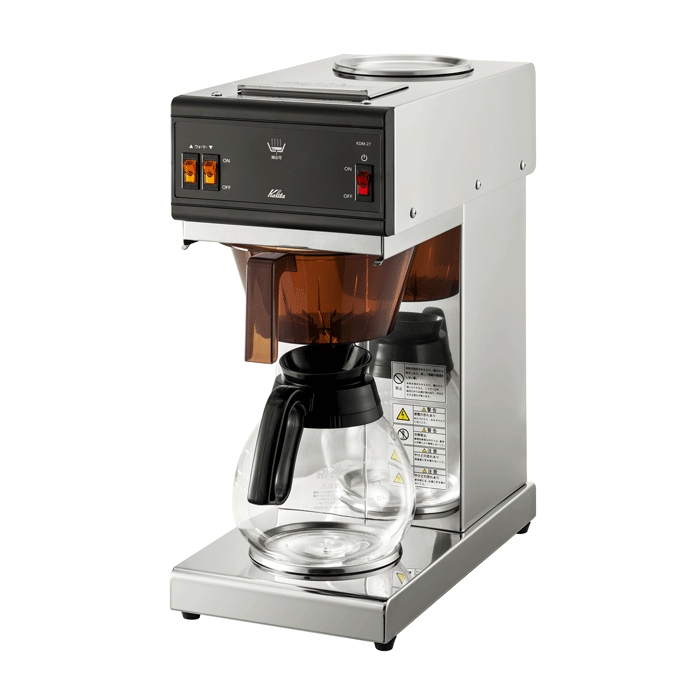 カリタkalita 業務用コーヒーマシン 最大使用水量：1.8Lコーヒー粉に均一にお湯がかかるストレートシャワー