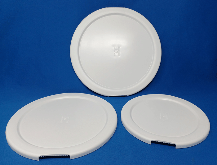 ハリオ耐熱ガラス製ボウル用レンジフタ3枚セットHARIO 部品MXP用のサムネイル