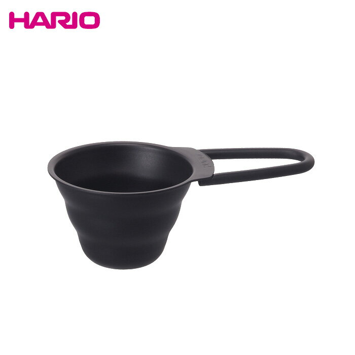 ハリオHARIOV60 計量スプーン カラー：マットブラック コーヒー粉すりきり12gステンレス