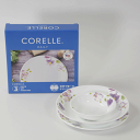 コレールCORELLEコレールデイリーバイオレットミスト 3pcsセットお買い得品 耐熱強化ガラス食洗機可お買い得品