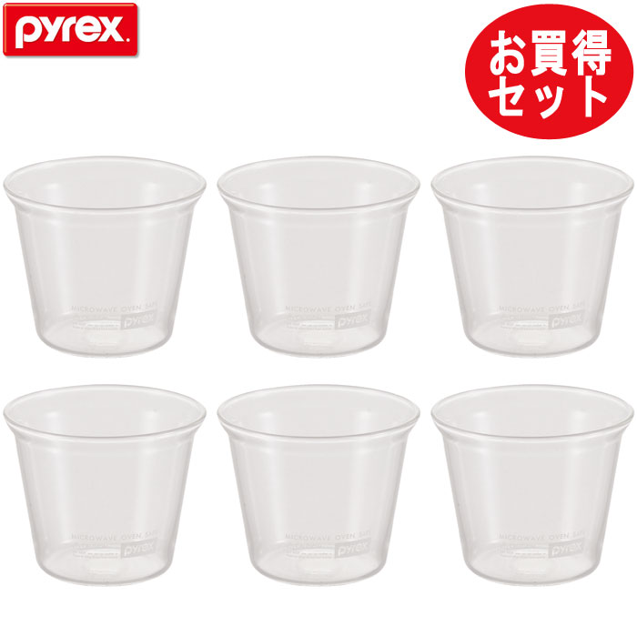 パイレックス Brプリンカップ150　6個組 実用量150ml　満水容量225ml