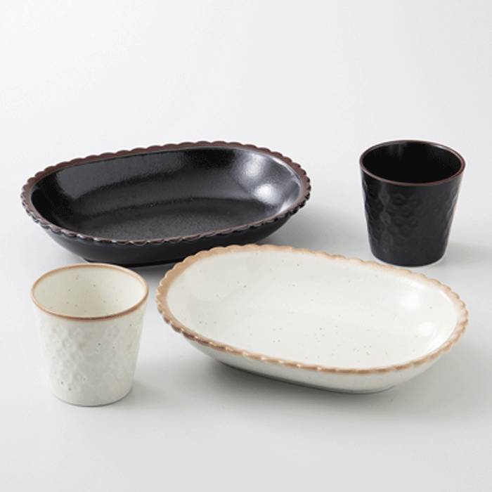 Rakuten - 美濃焼西海陶器 ビスケランチセットペア 材質：磁器