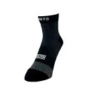 RETO RUNNING SOCKS レト ランニングソックス スタンダード ブラック IDATEN コラボ(retorunblk)