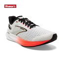 ブルックス ハイペリオン BROOKS HYPERION ウィメンズ ランニングシューズ BRW3962 ホワイト/オレンジ 24spbr(brw3962wor)