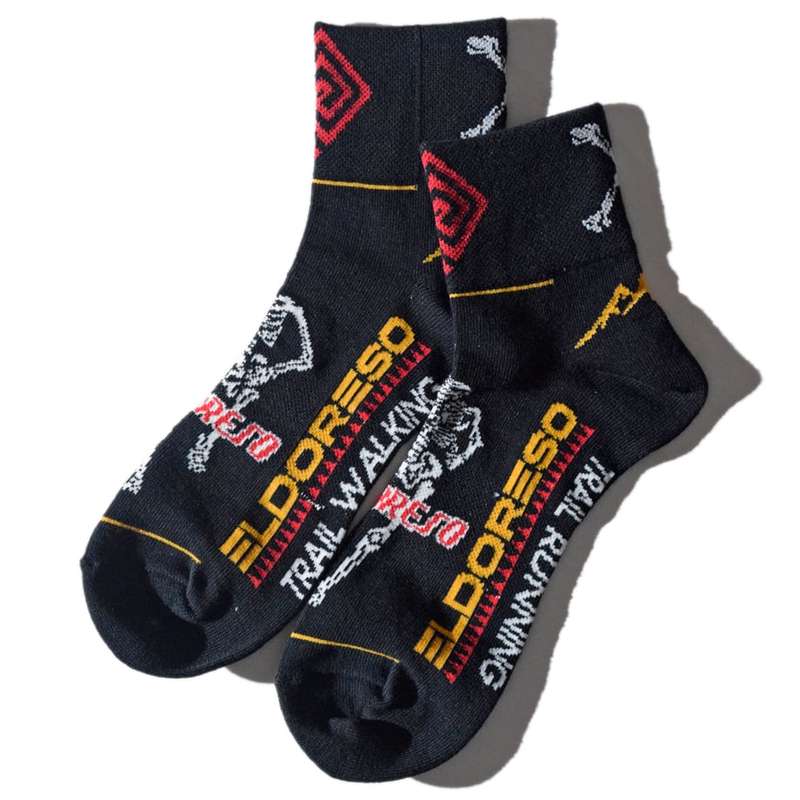 乐天商城 - ELDORESO Scull Sox エルドレッソ ランニング 2026SS e7603916 black(e7603916black)