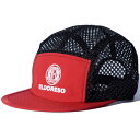 ELDORESO Ghb\ Emblem Mesh Cap jO 2024SS(e7011514red)