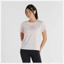 ニューバランス ウィメンズ プリントショートスリーブTシャツ ランニングウェア new balance 2025SS wnbw(awt5103yrsg) 39r