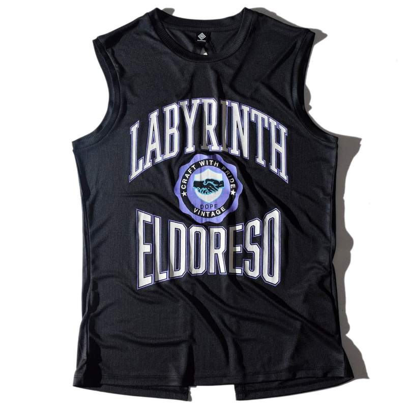 ELDORESO Labyrinth Sleeveless エルドレッソ ランニング 2026SS e1224816 black(e1224816black)