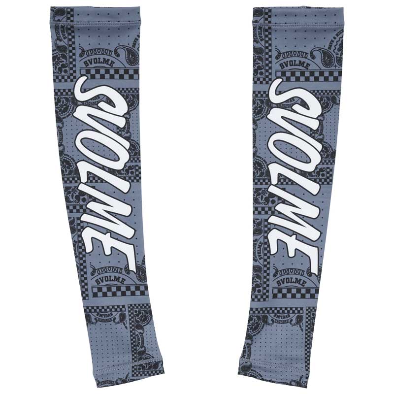 SVOLME スボルメ バンダナUVカットアームカバー ランニング 2024AW wsv(7243-21229gray)