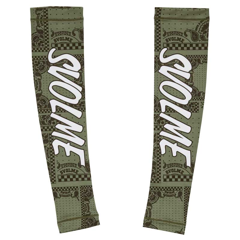 SVOLME スボルメ バンダナUVカットアームカバー ランニング 2024AW wsv(7243-21229khaki)