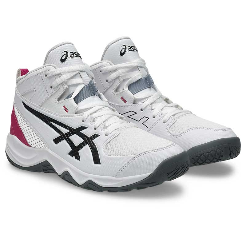 乐天商城 - アシックス ダンクショットMB 10 asics DUNKSHOT MB 10 1064A019-104 ジュニア バスケットボールシューズ バッシュ 26sstbf(1064a019104)
