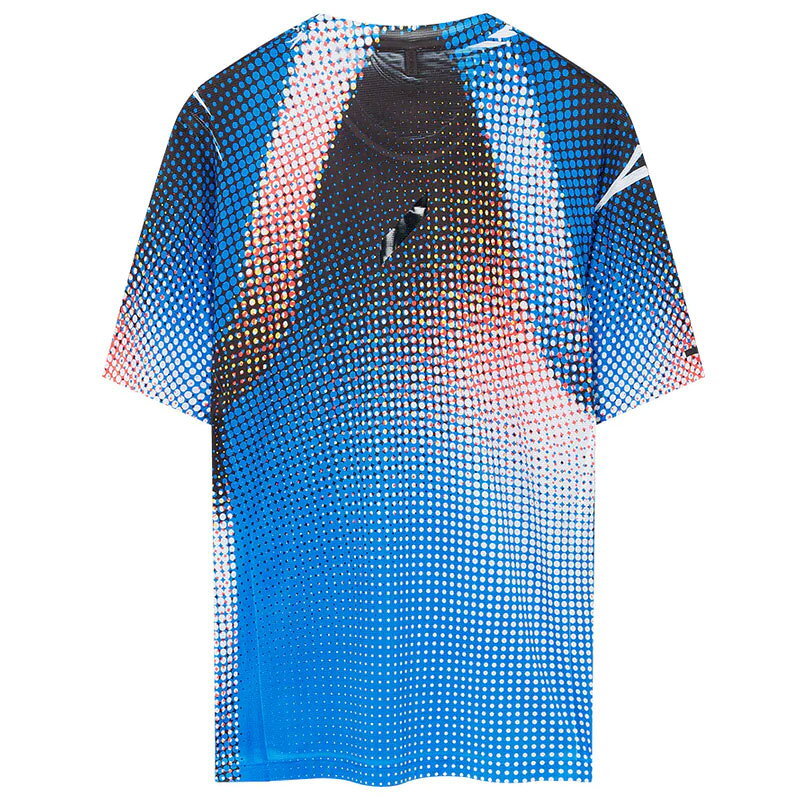 SOAR Running Mens Printed Tech T Blue Black Dots メンズランニングウェア 2026S...