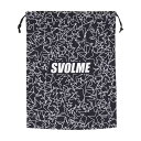 SVOLME スボルメ スターシューズ袋 ランニング 2023FW wsv(1233-18429black)