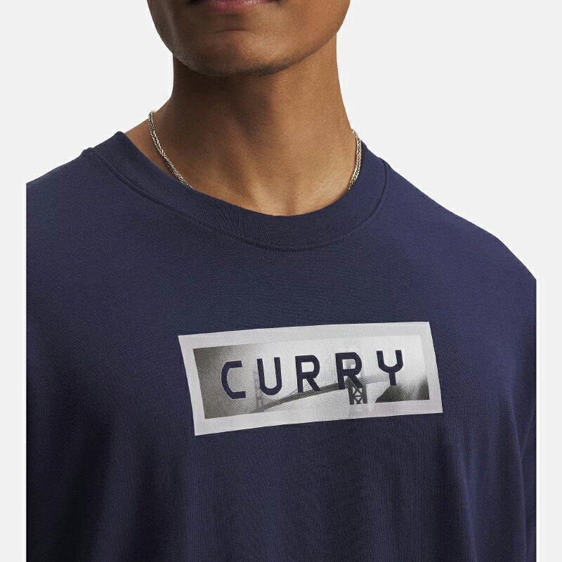 HOOP HOUSEのアンダーアーマー メンズ カリー ヘビーウエイト トレンド Tシャツ UNDER ARMOUR CURRY バスケットボールウェア 2025FW wua(6007303403) オンライン限定 返品交換不可 2502bwtk｜アングル3