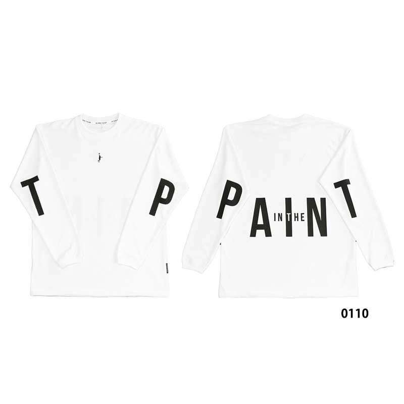 大人気のIN THE PAINT(インザペイント)長袖Tシャツ。 バスケットボールはもちろん、スポーツウェアとしてメンズ、レディース共にオススメです。 抗菌防臭素材「AERO SILVER」を採用し、プラクティスウエアとして高機能を誇ります。 【 エアロシルバー 】 エアロクールのクール&ドライ機能に加え、原糸の中に銀化合物を練り込んだ除菌効果のあるファブリックです。 この効果は銀イオンがイオン交換により、無機物の格子から放出されることで、汗や皮脂などにより発生する生地上の微生物やカビなどの繁殖を抑えます。 また、この有効成分は原糸の中に練り込まれているため、洗濯の繰り返しにも有効性は保たれます。 シルエット：ノーマル 素材：エアロシルバー(ポリエステル100%) IN THE PAINT インザペイント 長袖Tシャツ バスケットボール ロングスリーブ バスケットボールシャツ バスケシャツ ロングスリーブシャツ バスケロンT インザペイントロンT インペロンT 長袖シャツ インペ長袖