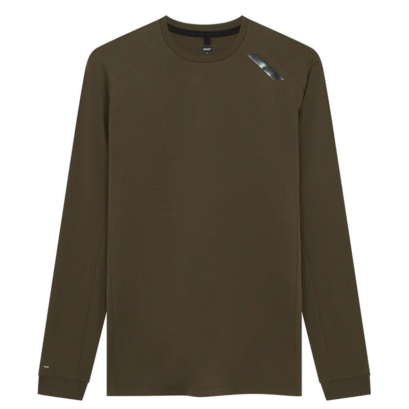 SOAR Running Mens LS TECH T Dark Green メンズランニングウェア 2026SS wsom(ss26sls4mdkgree)