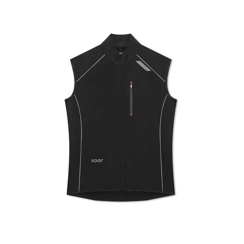 SOAR Running Mens Winter Gilet 󥺥˥󥰥 2023FW wso(s22g2mblack)