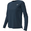 ニューバランス ウィメンズ ロングスリーブTシャツ ランニングウェア new balance 2024SS wnbw(wt41225nny)