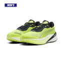 プーマ マグニファイ ニトロ 2 テック PUMA MAGNIFY NITRO 2 TECH メンズ ランニングシューズ 380091-02 24sppmr マグニファイ ニトロ 2 テック MAGNIFY NITRO 2 TECH メンズ ランニングシューズ 商品情報 ランニングを楽しむ方に向けた、マグニファイ ニトロ 2。 爆発的な速さを提供する革新的なテクノロジー、NITRO フォームを採用し、クッショニングとライド感を提供します。ランニング中の快適性を追求して設計されており、通気性が高く、フィット感を高める補強パーツPWRTAPEを施したエンジニアードニットアッパー、成型ヒールカラーで滑り込みを防止。また、あらゆる路面に対応するPUMAGRIPアウトソールで高いグリップ力を発揮します。普段のランニングやトレーニング用のシューズとしておすすめの一足。 【特徴】 ・NITRO FOAM: 爆発的な速さを提供する革新的なテクノロジー。クッショニングとライド感を提供 ・エンジニアードメッシュアッパー: 通気性を考慮して設計され、PWRTAPE で補強されたプレミアム素材 ・ROLLED COLLAR: フォームで補強されたロールカラー構造により、快適さとフィット感を実現。 ・PUMAGRIP: 耐久性のあるラバー製で、高いグリップ力を提供。 【詳細】 ・フィット感を高める成型ヒールカラー ・長距離で使用できるゴム底 ・ストライドをサポートするセンタ0デカップリングライン ・エンジニアードニットアッパー ・ライフスパン:800 km [素材]合成繊維+合成樹脂(ポリウレタン) カラー：ライム パウ/プーマ ブラック/プーマ シルバー 原産地：ベトナム